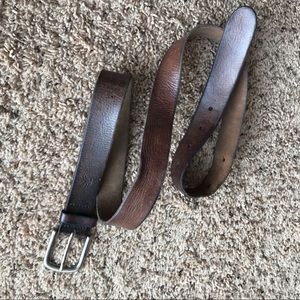 American Eagle Outfitters Accessories - Men’s Brown Leather Belt By American Eagle American Eagle Outfitters Accessories - Men’s Brown Leather Belt By American Eagle